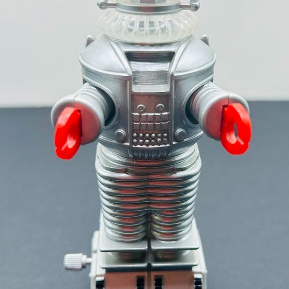 1985 Masudaya Lost in Space Wind Up Robot with Box - Picture 2 of 4